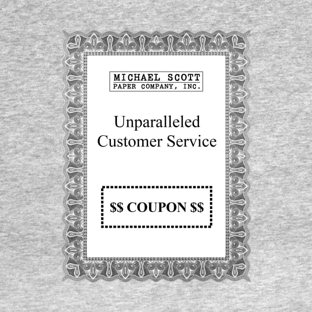 The Michael Scott Paper Company Coupon by thighmaster